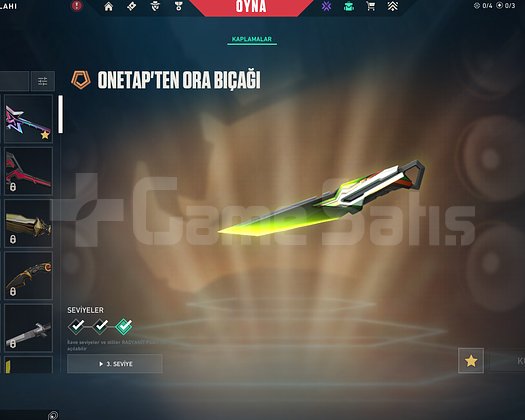 oyunu bıraktığım için satılıktır