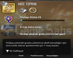 CS 2 + SEÇKİN + RÜTBE 26 + 2 MADALYA