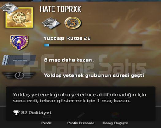 CS 2 + SEÇKİN + RÜTBE 26 + 2 MADALYA