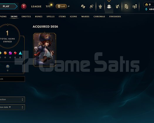 EUW Unranked | 1 Kostüm - 20 Hero | LoL Hesap