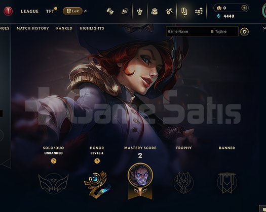 EUW Unranked | 1 Kostüm - 20 Hero | LoL Hesap