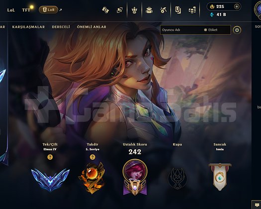 EUW DİA4 85 LP 37 KOSTÜM TEMİZ HESAP
