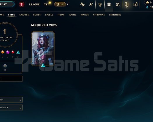 EUW Unranked | 1 Kostüm - 23K Mö | Dereceli Hazır