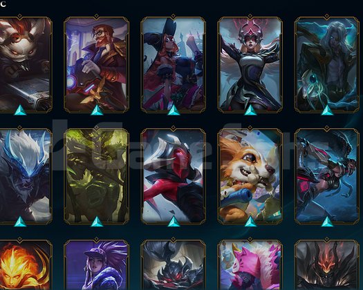 80WR EUW MASTER 101 SKINLI HESAP