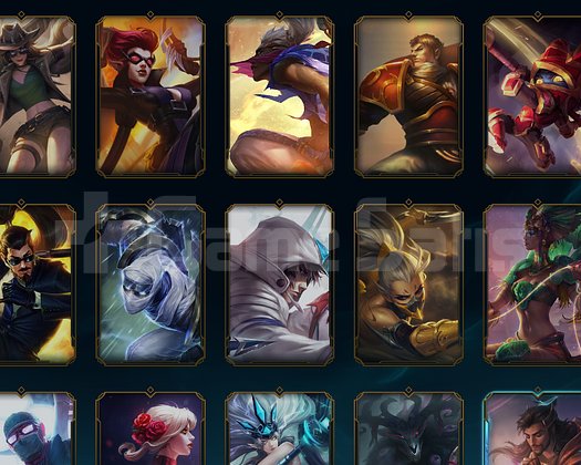 80WR EUW MASTER 101 SKINLI HESAP