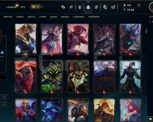 EUW | 251 SKİN | UNRANKED