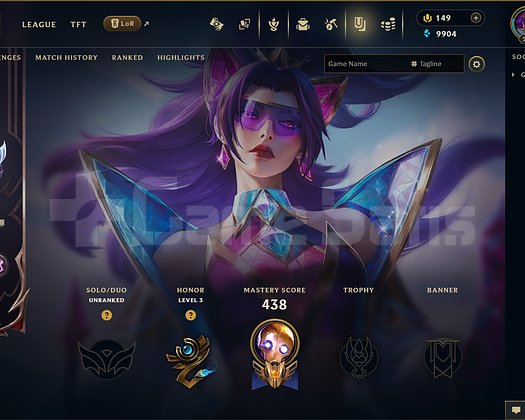 EUW | 242 SKİN | UNRANKED