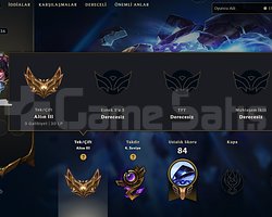 WEST 3 WİN GOLD3 SMURFLEMELİK UYGUNA HESAP +30 -10