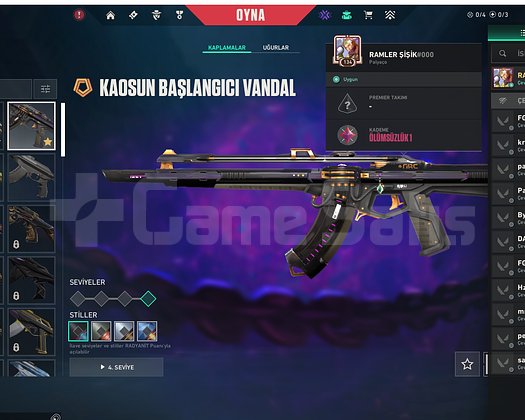 BOL SKİNLİ GÜNCEL IMMORTAL 1 KURTARMABİLGİLERİ VAR