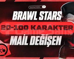 MAİL DEĞİŞEN BS 20-100 KARAKTER GARANTİLİ