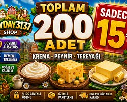 200 ADET KREMA TEREYAĞ PEYNİR
