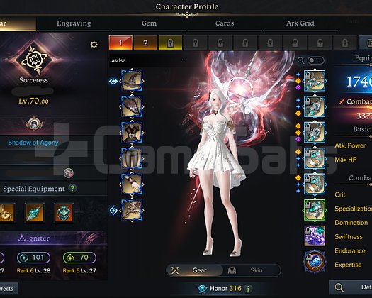 EUCentral-Gienah server.Hesap satılık
