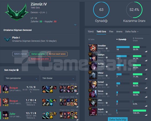 EUW ZÜMRÜT 4 HESAP