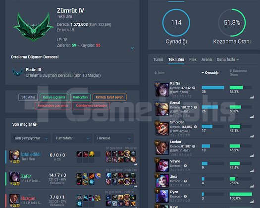 EUW ZÜMRÜT 4 - DJ SONA