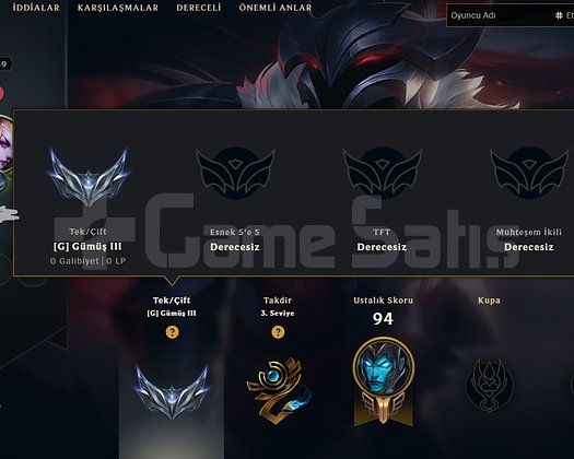 WEST SİLVER 3 YERLEŞTİRME MAÇLARI DURUYOR 7 SKİN