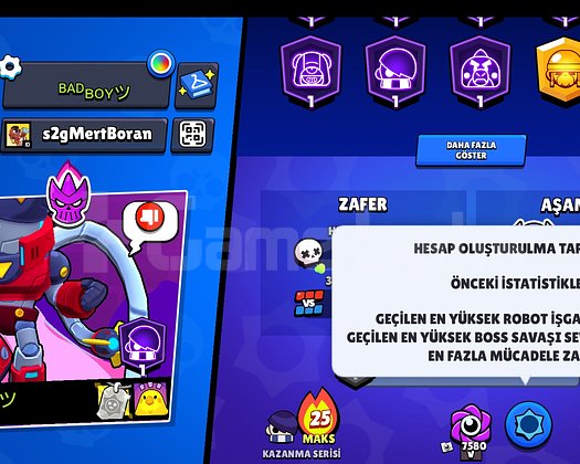 Brawl Stars Satılık Hesap