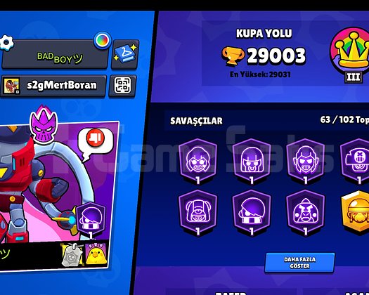 Brawl Stars Satılık Hesap
