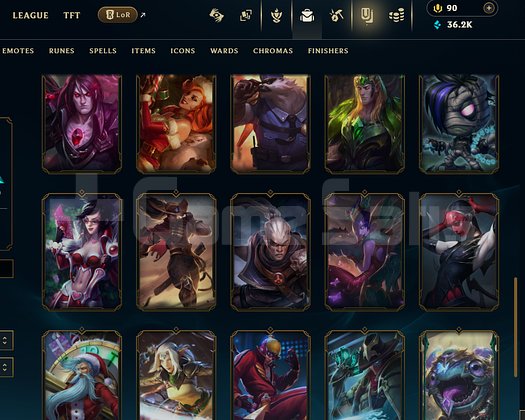 TR / 118 LVL + 34 SKİN + PLAT MMR !!