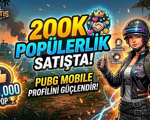 200K Pop Hızlı Teslimat