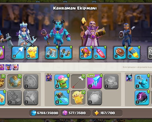 118 SEVİYE 13 BB YENİ GEÇTİ HEROLAR İYİ DUVARLAR 1