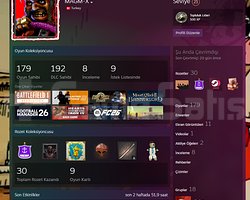 218 oyunlu steam hesabı acil satılık