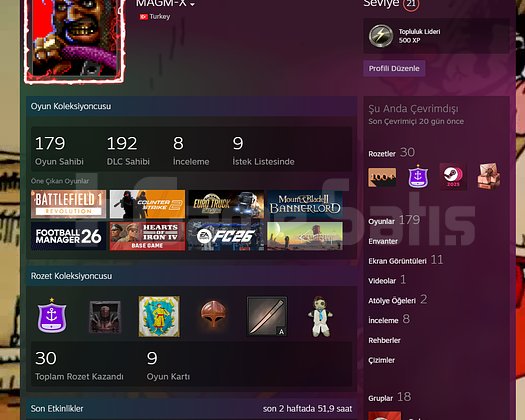 218 oyunlu steam hesabı acil satılık