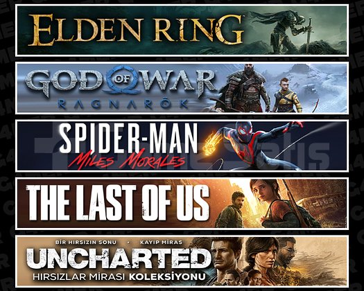 Elden + Ragnarök + Miles + TLOU1 + Uncharted
