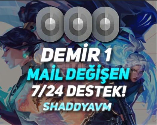 TR - MAİL DEĞİŞEN - DEMİR 1  - ULTRA DÜŞÜK MMR!