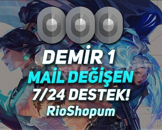 TR - DEMİR 1 - MAİL DEĞİŞEN - ULTRA DÜŞÜK MMR!