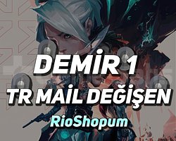 TR - DEMİR 1 - MAİL DEĞİŞEN - ULTRA DÜŞÜK MMR!