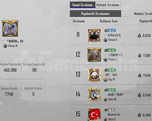 79 SV FULL HESAP | 8 ÖLÜM MESAJLI | YAYINCI HESABI