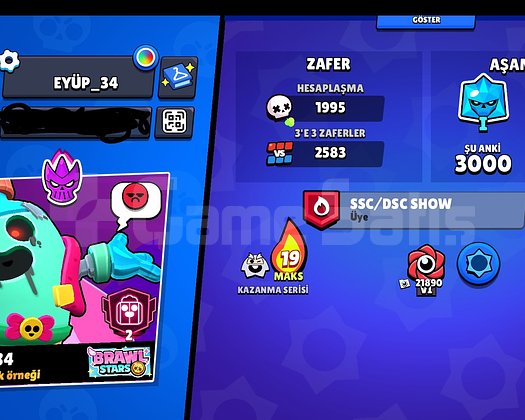 Brawl Stars Gerçek Satış