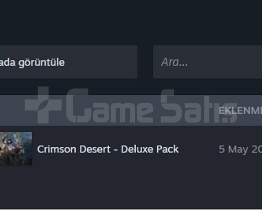 Crimson Desert Deluxe Edition paylaşımsız