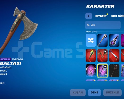 OG HESAP FULL+FULL LEVİATHAN AXE