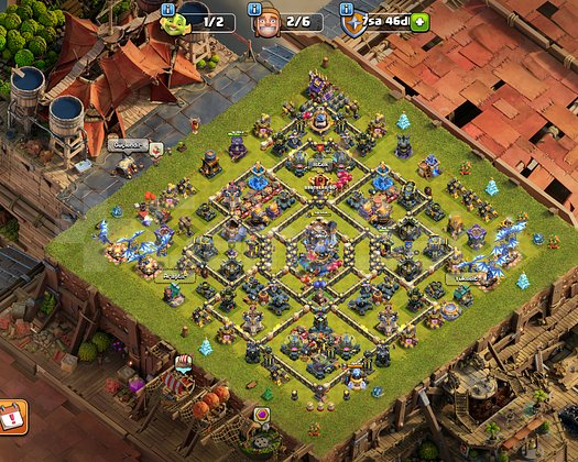 Clash of clans bb 18 belediye 18 Max yakın hesap