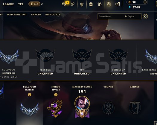 TR / 153 LVL + 22 SKİN + GÜMÜŞ 3 + MAİL ONAYSIZ !!
