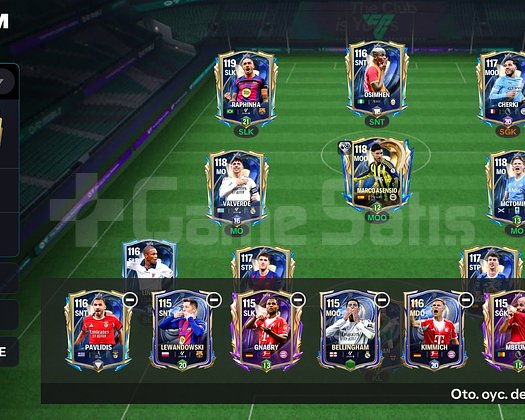 118 ovr hesap
