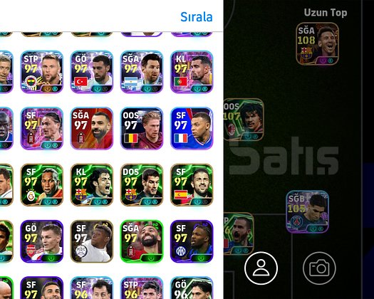 3288+HESAP FUL+FUL 108 BOMBACI MESSİ VE 106 MESSİ