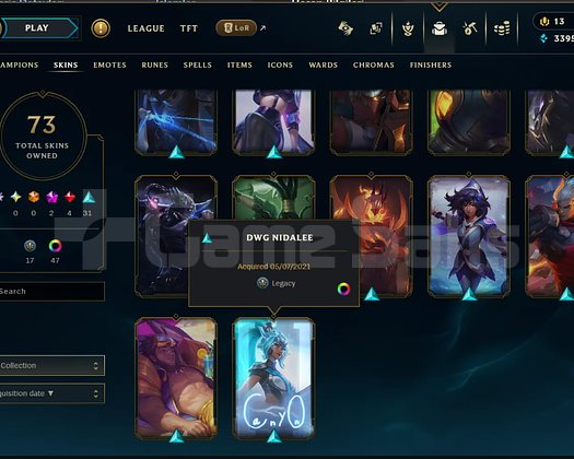 EUW D4 - 73 Kostüm - 152 Şampiyon - Honor 4I SAFE