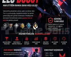 Valorant Elo Boost Hizmeti