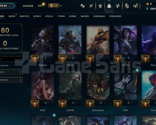 EUW D3 - +80 ŞAMP - 7 KOSTUM - 66 LEVEL