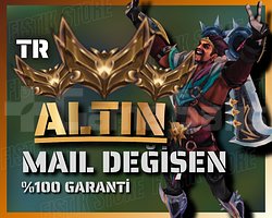 TR / ALTIN - HESAP + HANDMADE + MAİL DEĞİŞEN