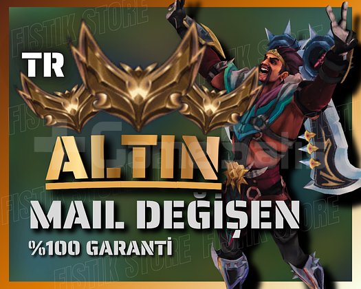 TR / ALTIN - HESAP + HANDMADE + MAİL DEĞİŞEN