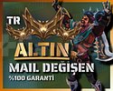 TR / ALTIN - HESAP + HANDMADE + MAİL DEĞİŞEN