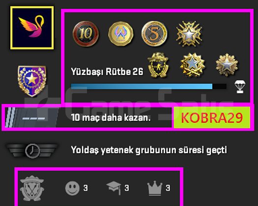 FACEİT+ 7 MADALYA 311 WİN 972 SAAT SEÇKİN