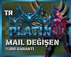 TR / PLATİN - HESAP + HANDMADE + MAİL DEĞİŞEN