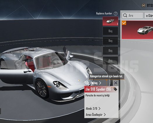 #VIDEOLU 2 PORSCHE KERTENKELE MAX FİRAVUN 4 KELEPR