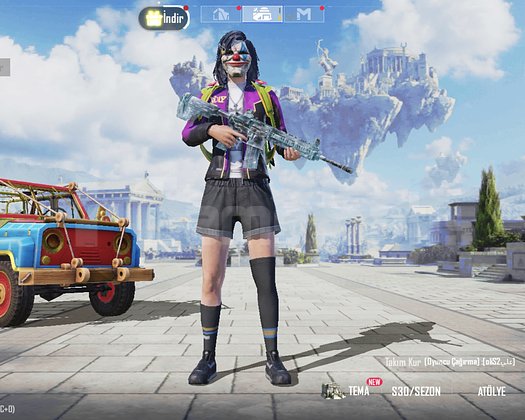 BUZ 5 DESTANSI DOLU PUBG HESAP