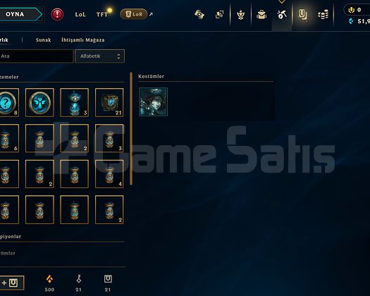 HANDMADE- MAİL ONAYSIZ - UNRANKED GANİMETLİ HESAP