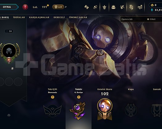 HANDMADE- MAİL ONAYSIZ - UNRANKED GANİMETLİ HESAP